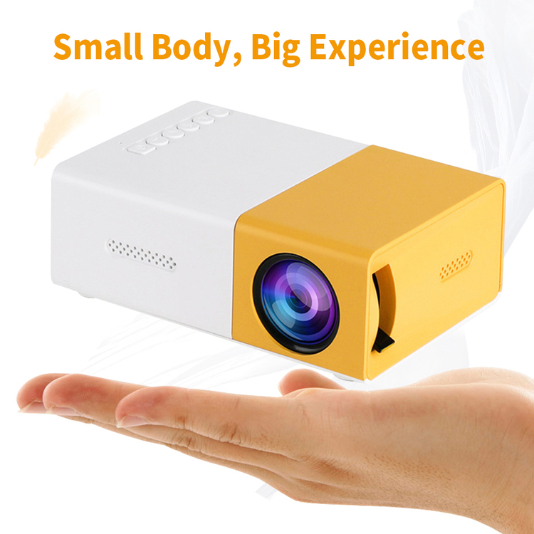 LED Head Light Screen 3d Laser Phone Child Screen Mini Projector
